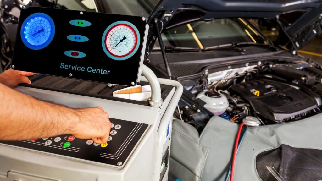 Airco service Zwanenburg met servicestation tijdens auto-diagnose in jouw regio.